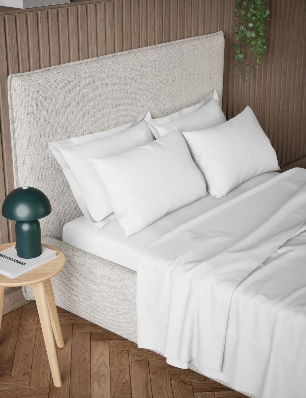 Pure Cotton 300 Thread Count Flat Sheet