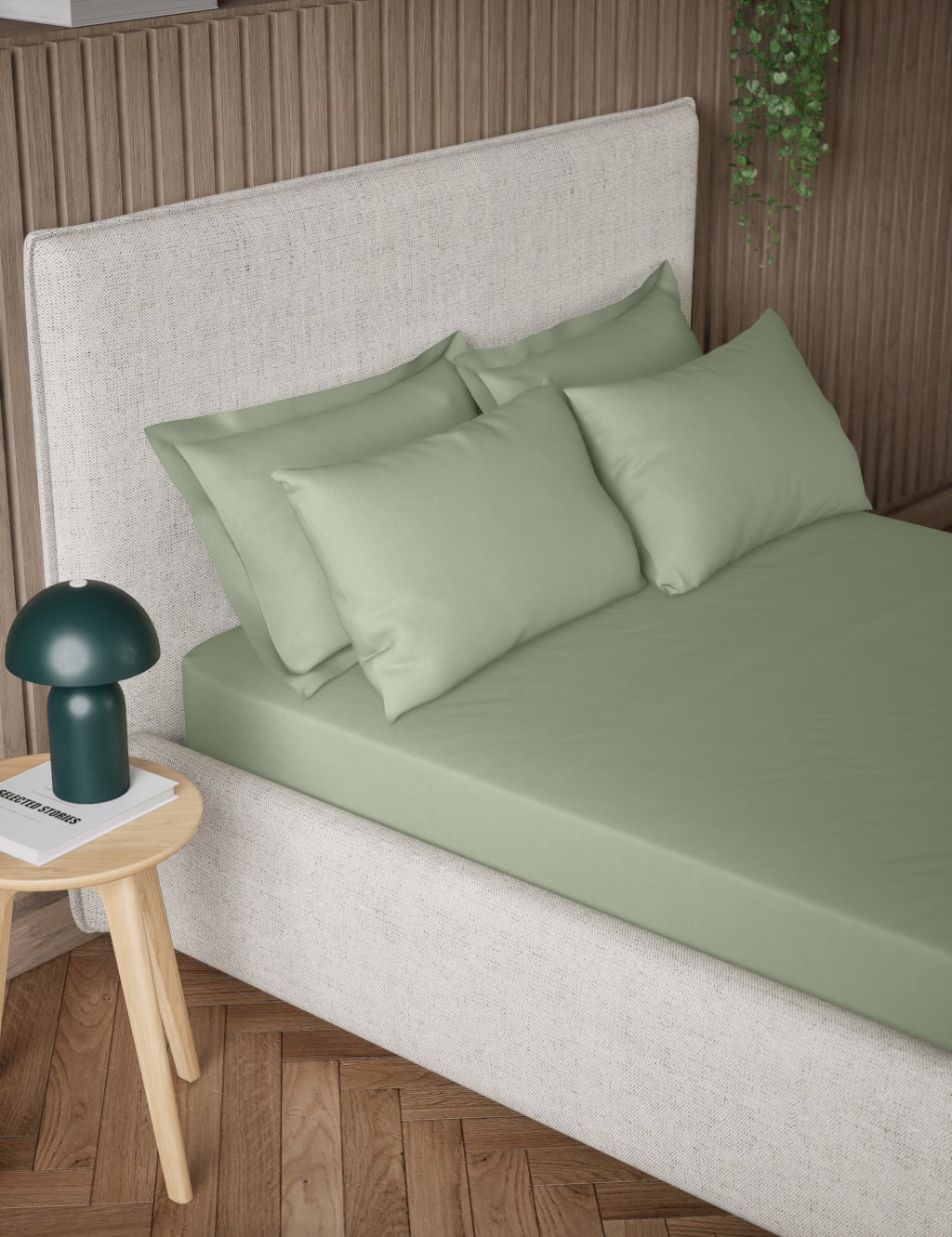 Pure Cotton 300 Thread Count Deep Fitted Sheet