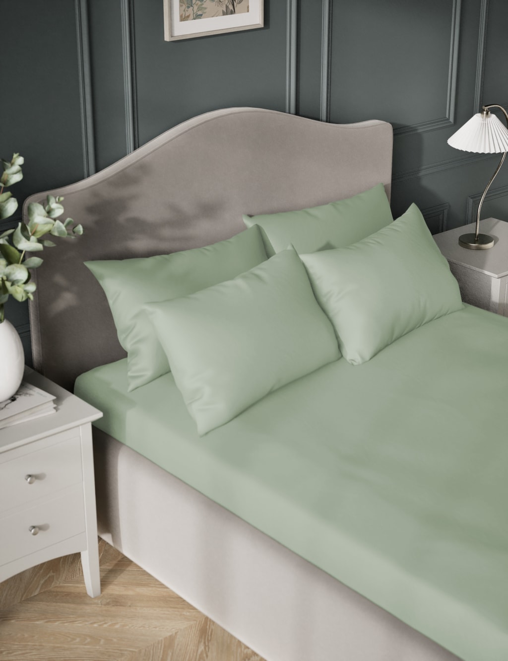 Egyptian Cotton Sateen 400 Thread Count Flat Sheet