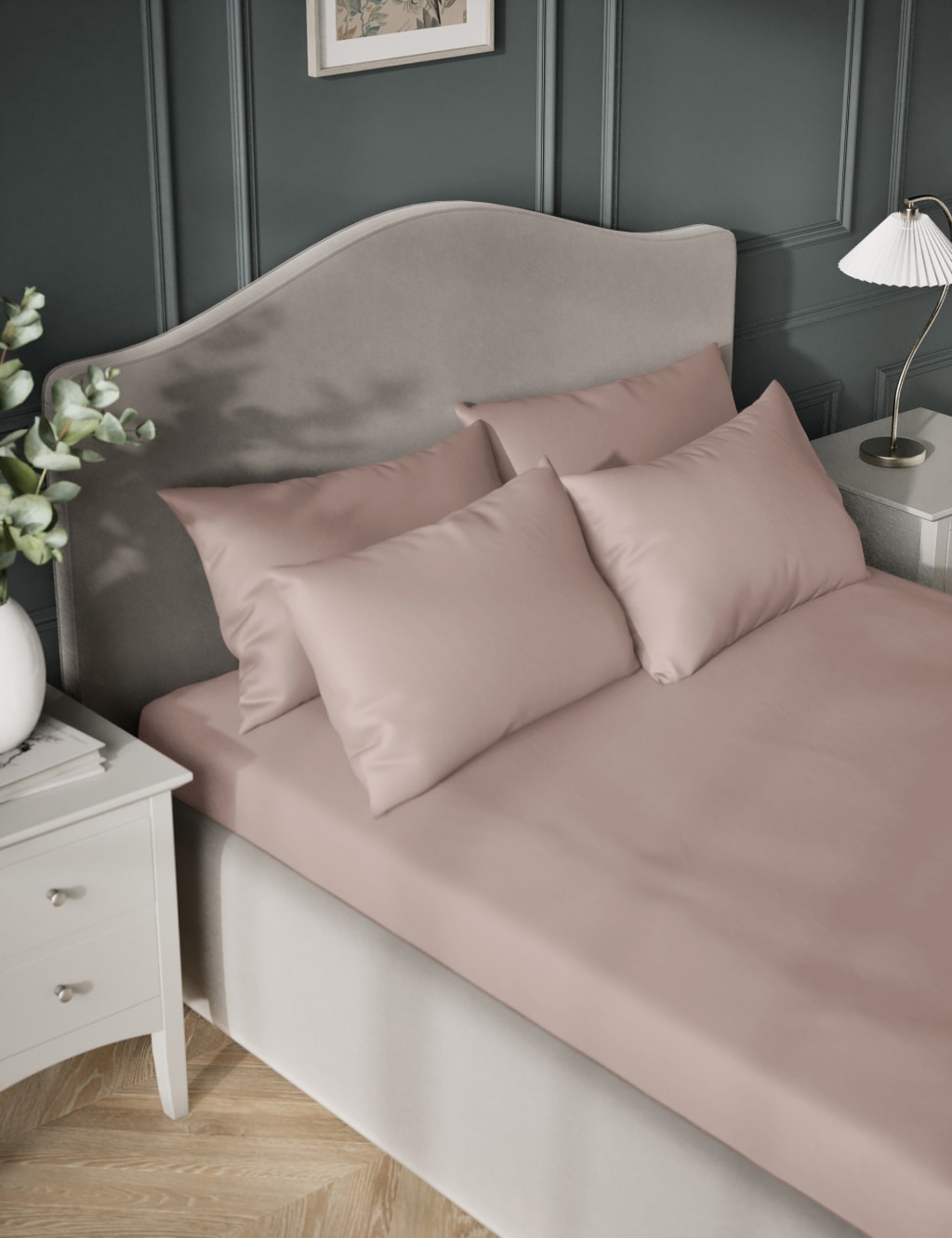 Egyptian Cotton Sateen 400 Thread Count Flat Sheet
