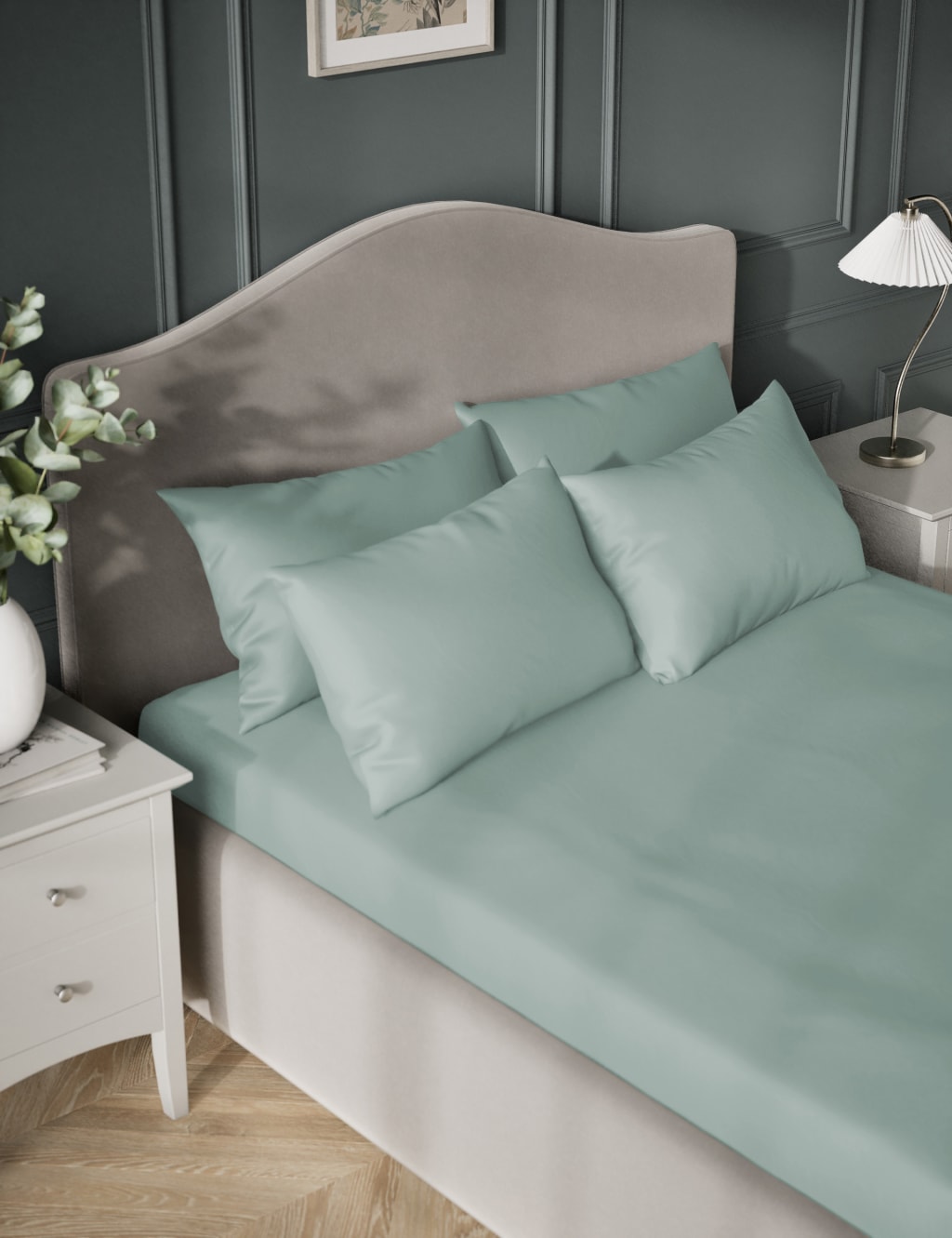 Egyptian Cotton Sateen 400 Thread Count Flat Sheet