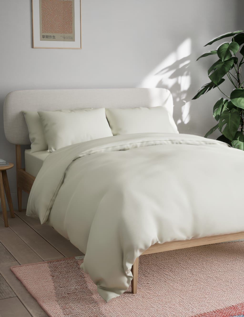 Cotton Blend Non Iron Bedding Set