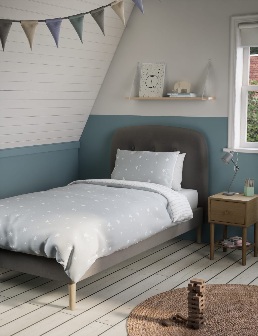 Ditsy Stars Lyocell Rich Bedding Set