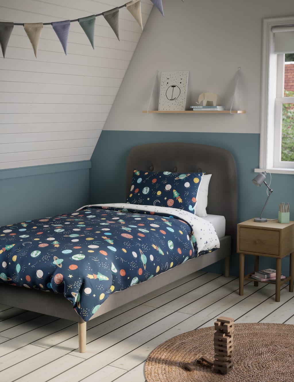 Navy kids bedding store