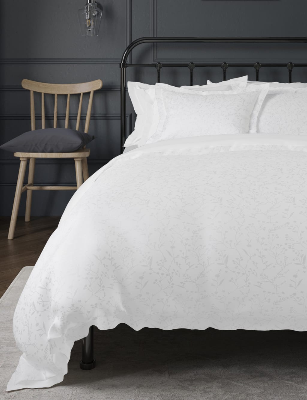 Pure Cotton Spring Foliage Jacquard Bedding Set