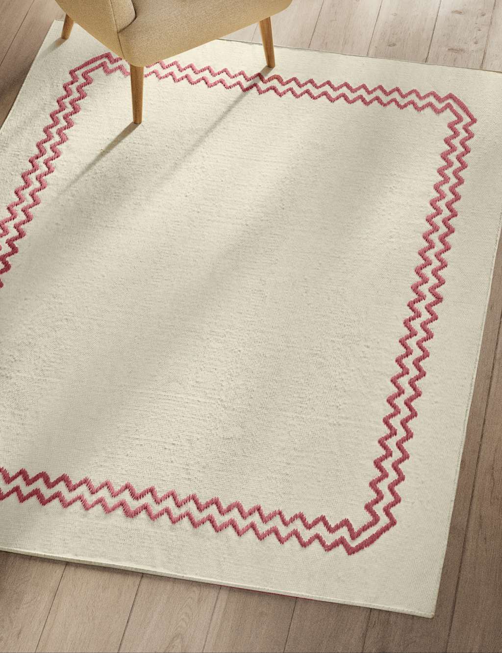 Wool Rich Scallop Rug