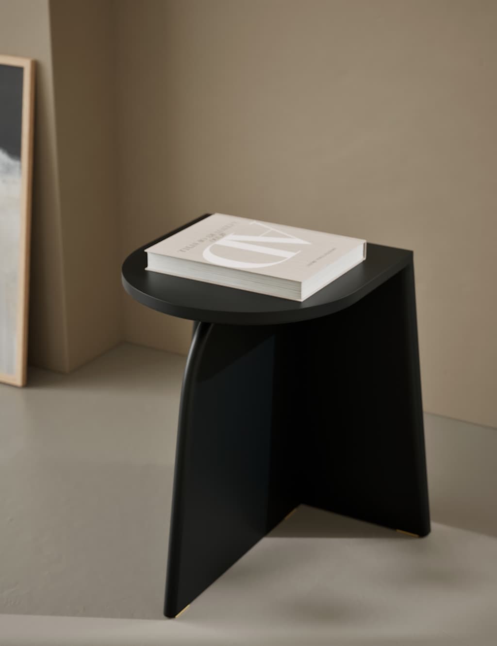 M&S Hive Side Table Black