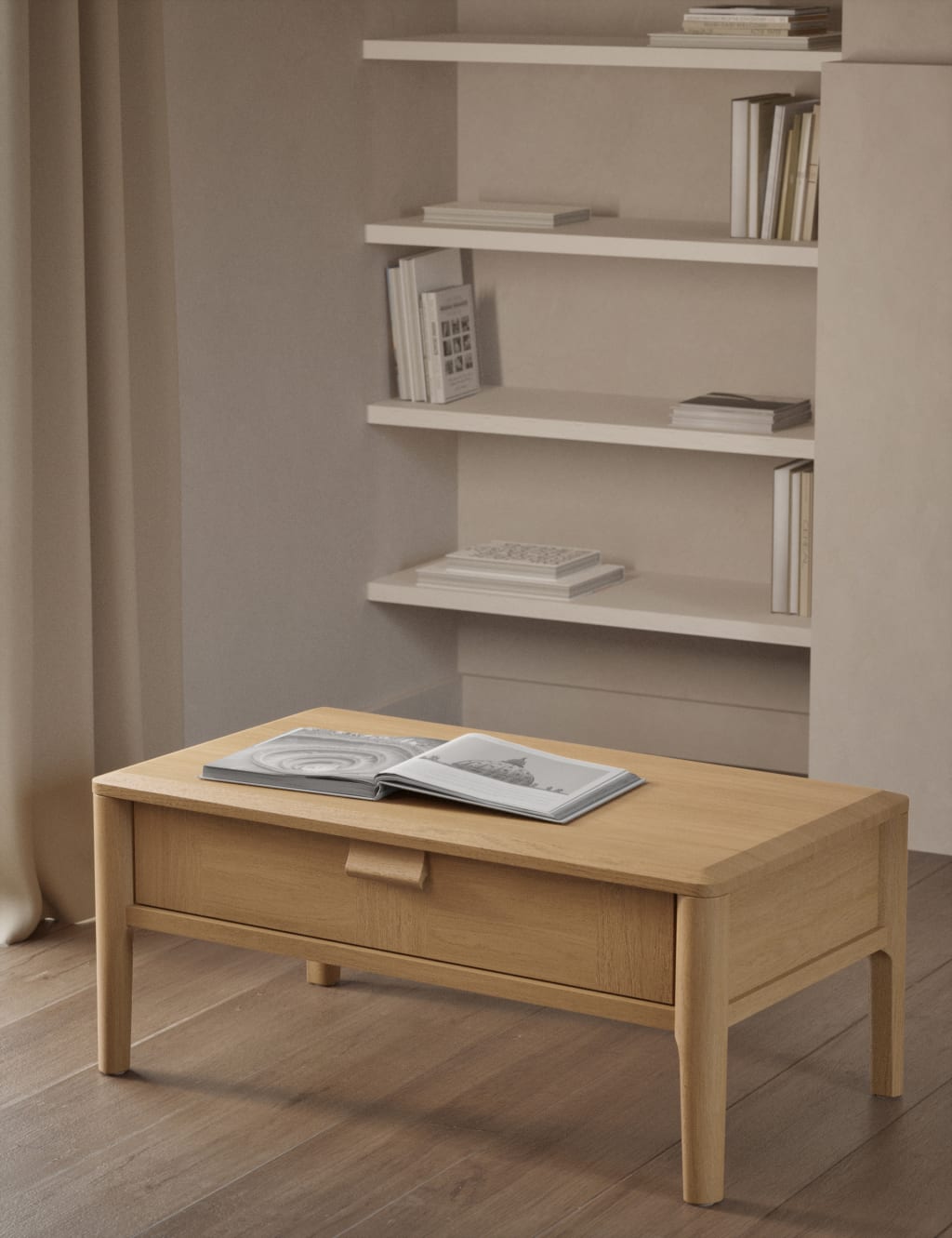 Hutch Compact Coffee Table