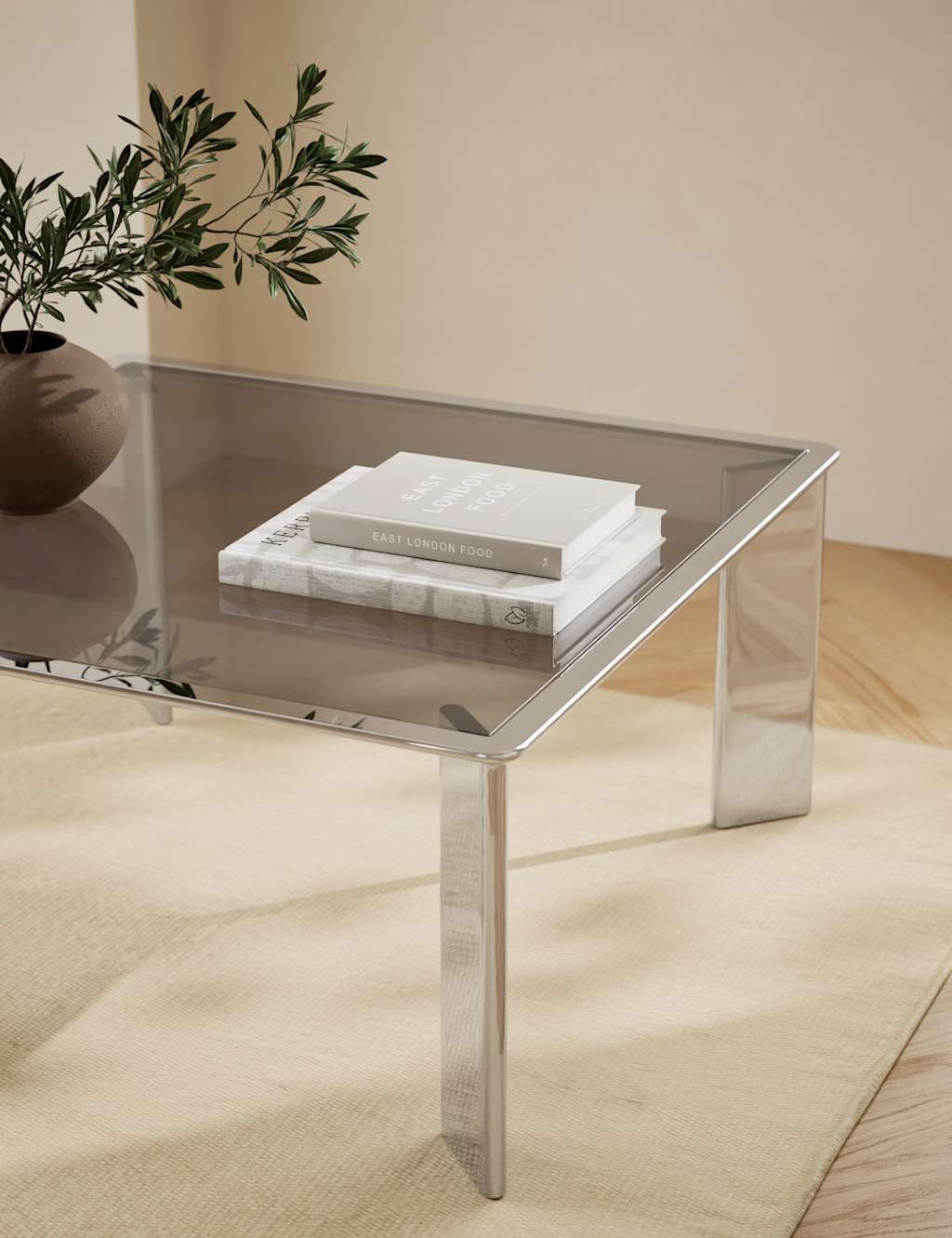 M&S Anders Coffee Table Chrome