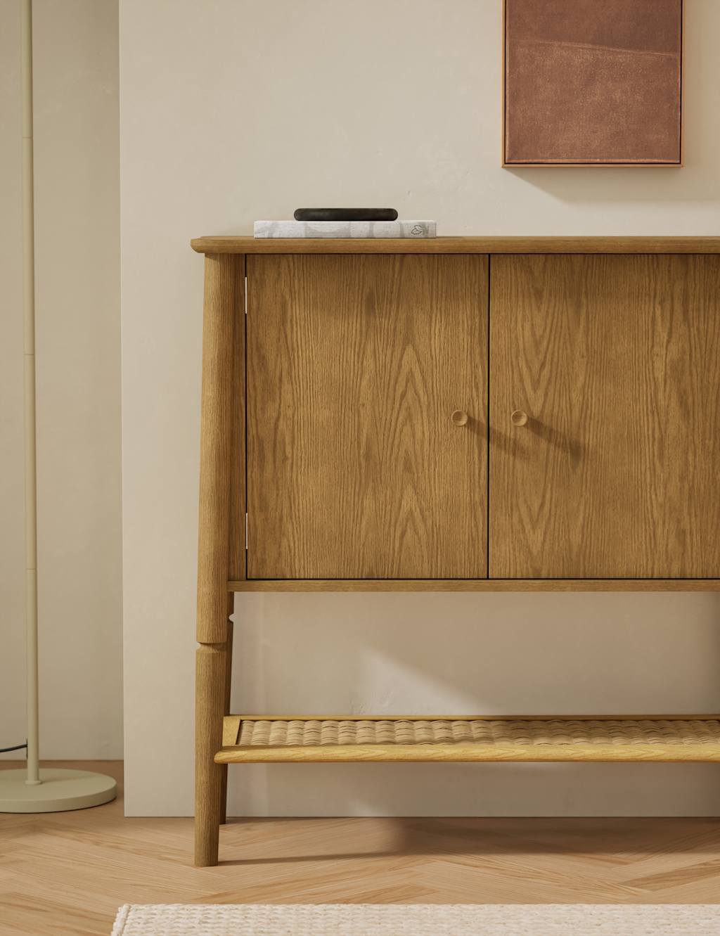 M&S Harlow Compact Sideboard Natural Mix