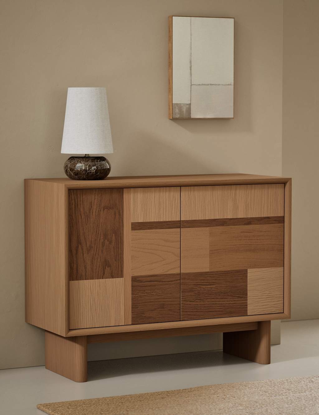 M&S Hugo Compact Sideboard Oak