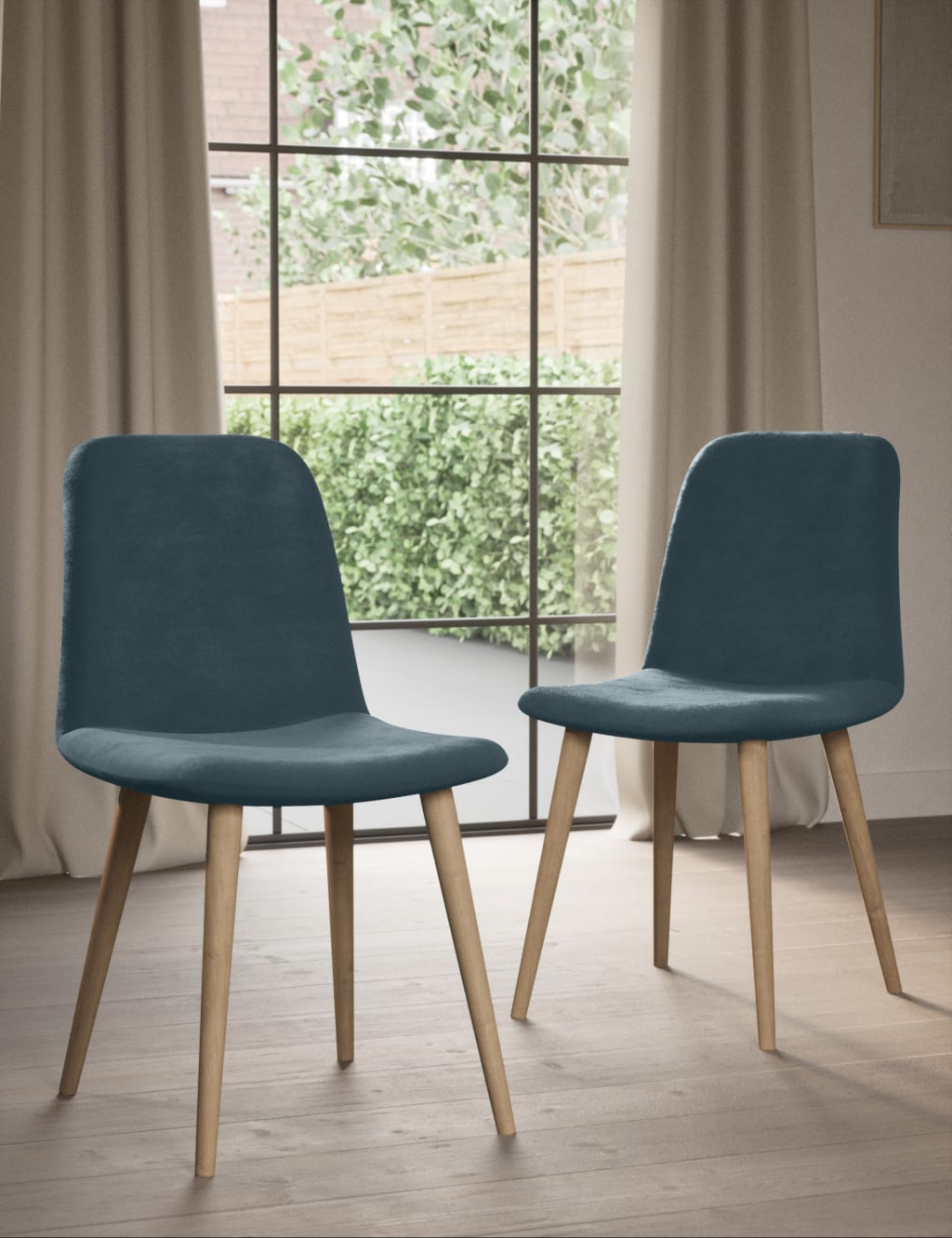 Set of 2 Hive Dining Chairs