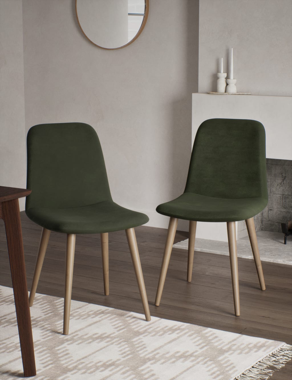 Set of 2 Hive Dining Chairs