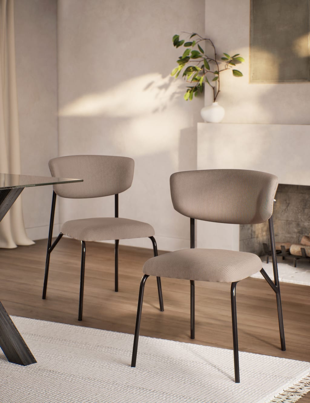 Set of 2 Lucas Dining Chairs