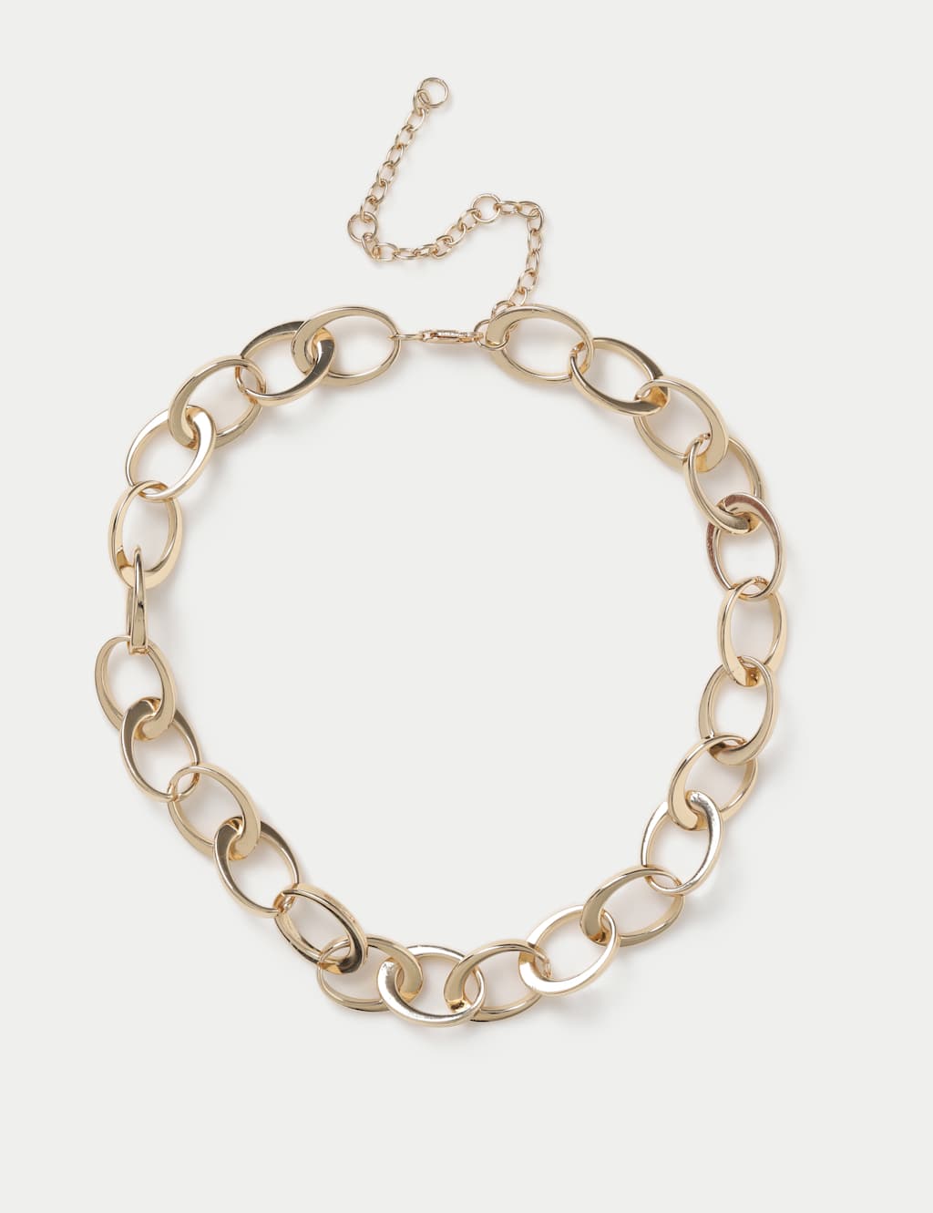 M&S Chunky Link Chain Necklace Gold