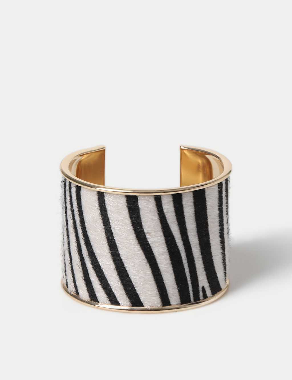 M&S Zebra Print Cuff Bracelet Multi