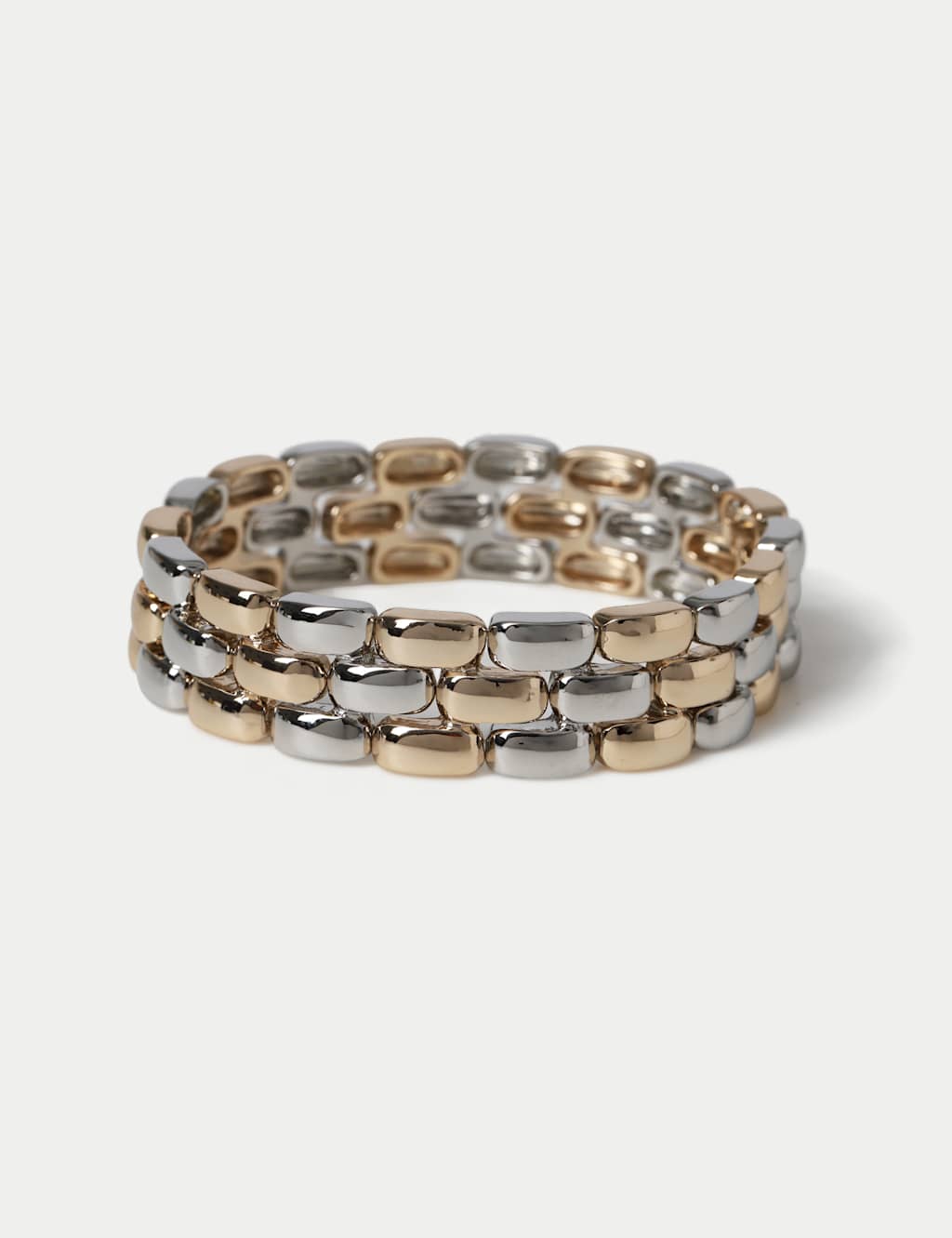 M&S Women's Mixed Metal Link Wristwear - Multi