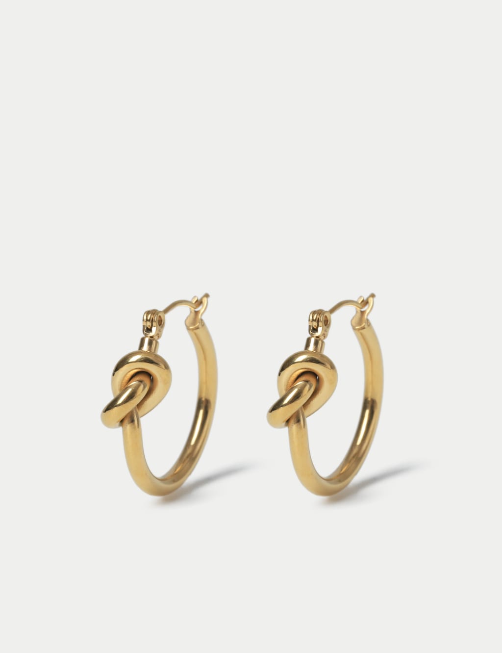 Autograph Waterproof Knot Hoop Earring