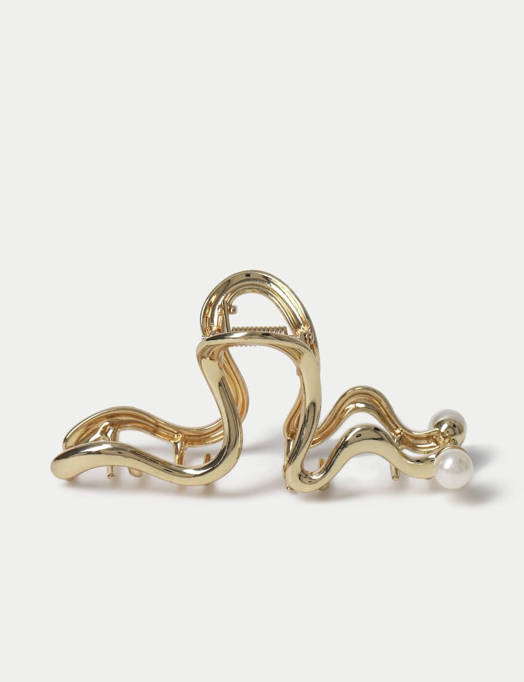 M&S Gold Tone and Pearl Claw Gold