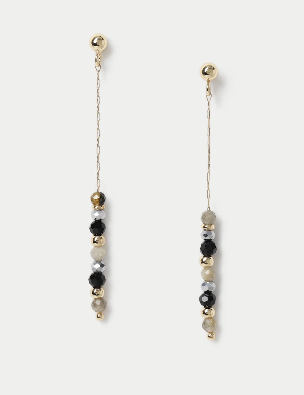 Per Una Per Una Natural Stone Drop Earring Multi