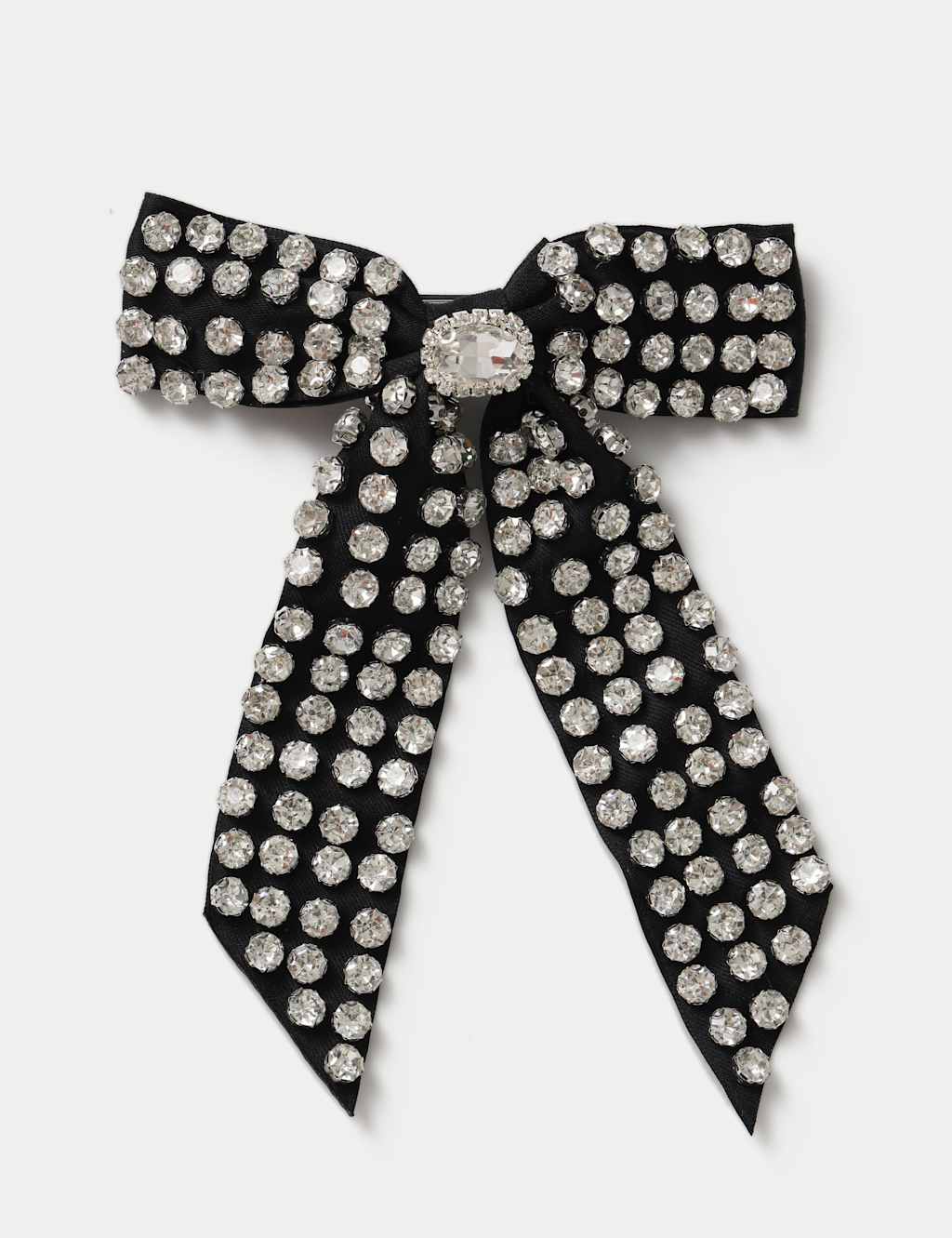 M&S Statement Embellished Bow Black