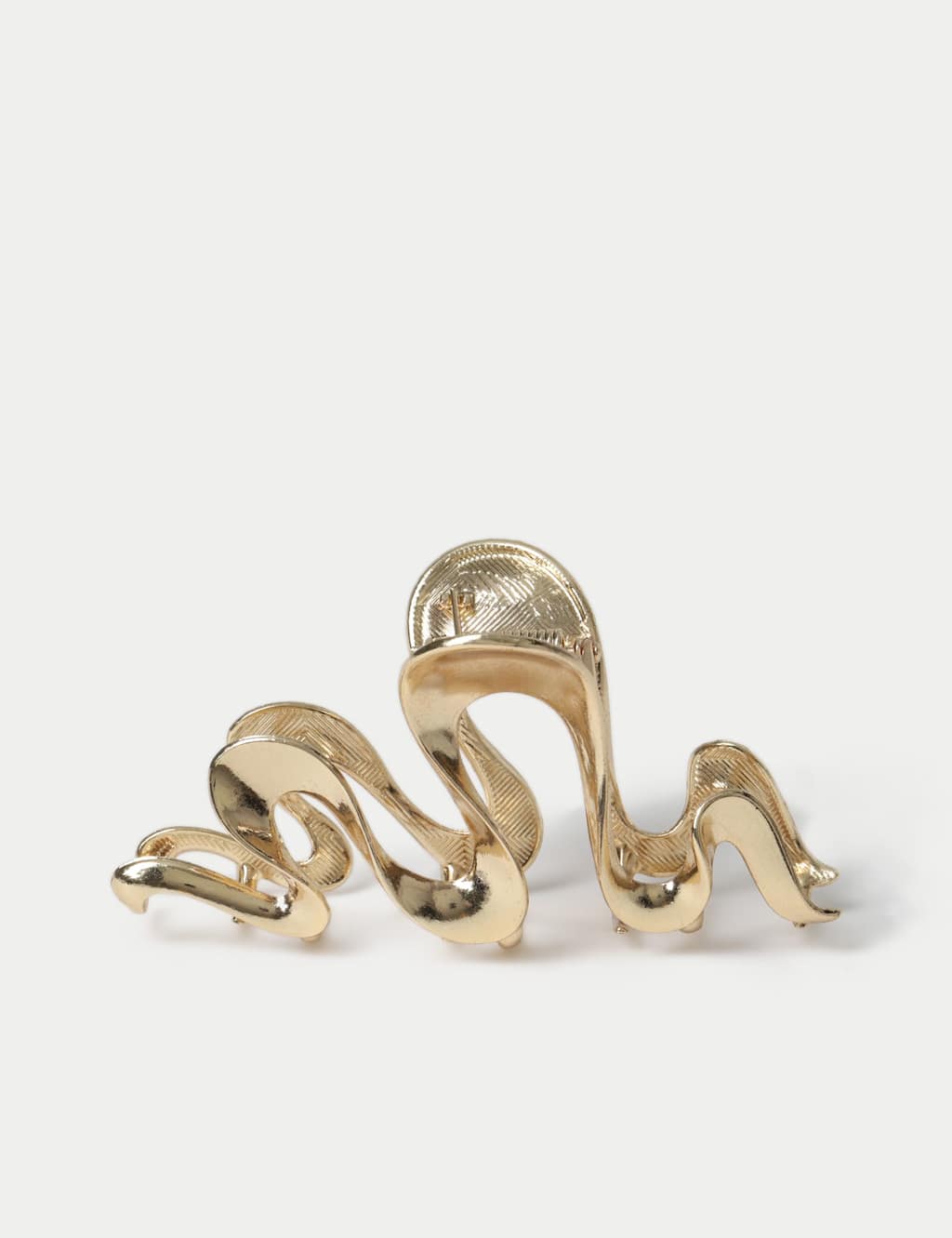 M&S Women's Gold Metal Wiggle Claw
