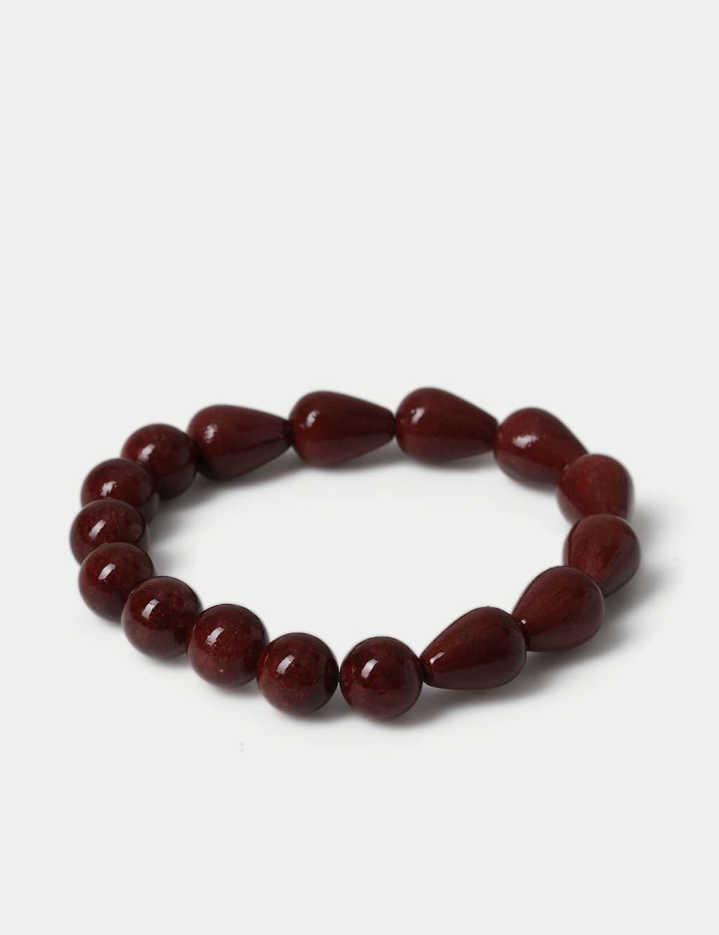 Autograph Women's Mismatch Natural Stone Bracelet - Red