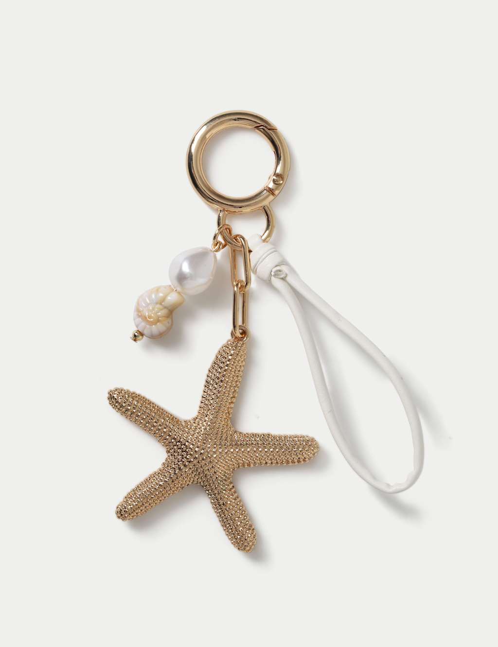 M&S Women's TP Starfish Charm Keyring - Small-Medium - Multi