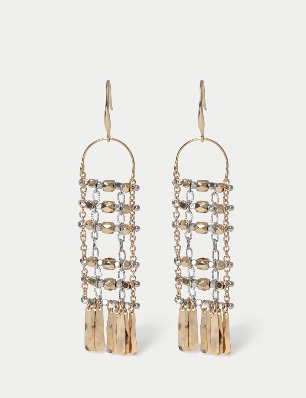 M&S Women's Tassel Drop Earrings - Small-Medium - Multi