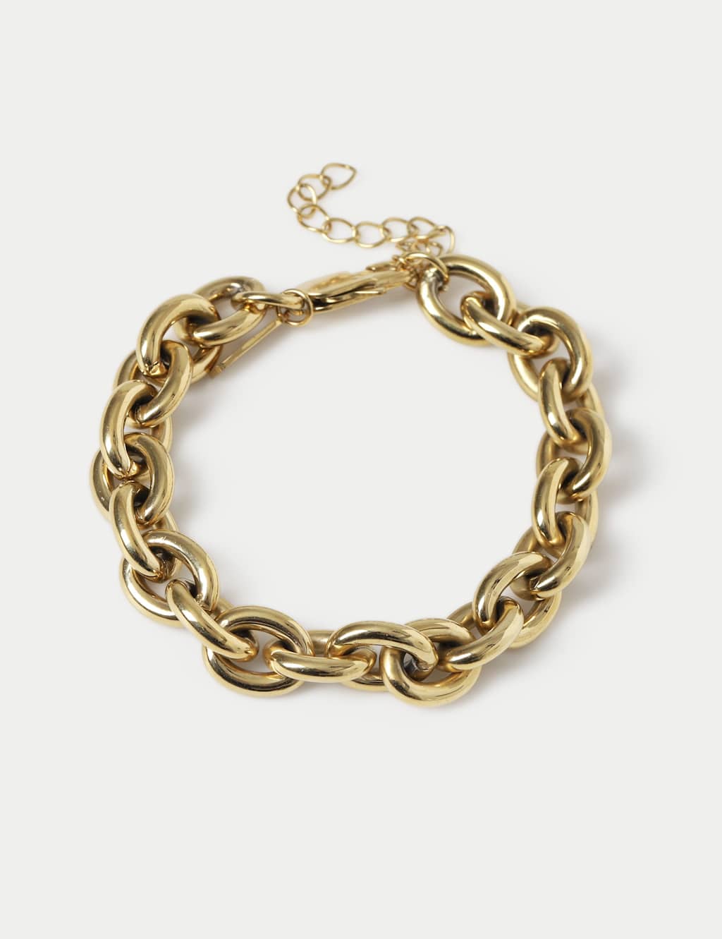 Autograph Women's Stainless Steel Chunky Chain Bracelet - Small-Medium - Gold
