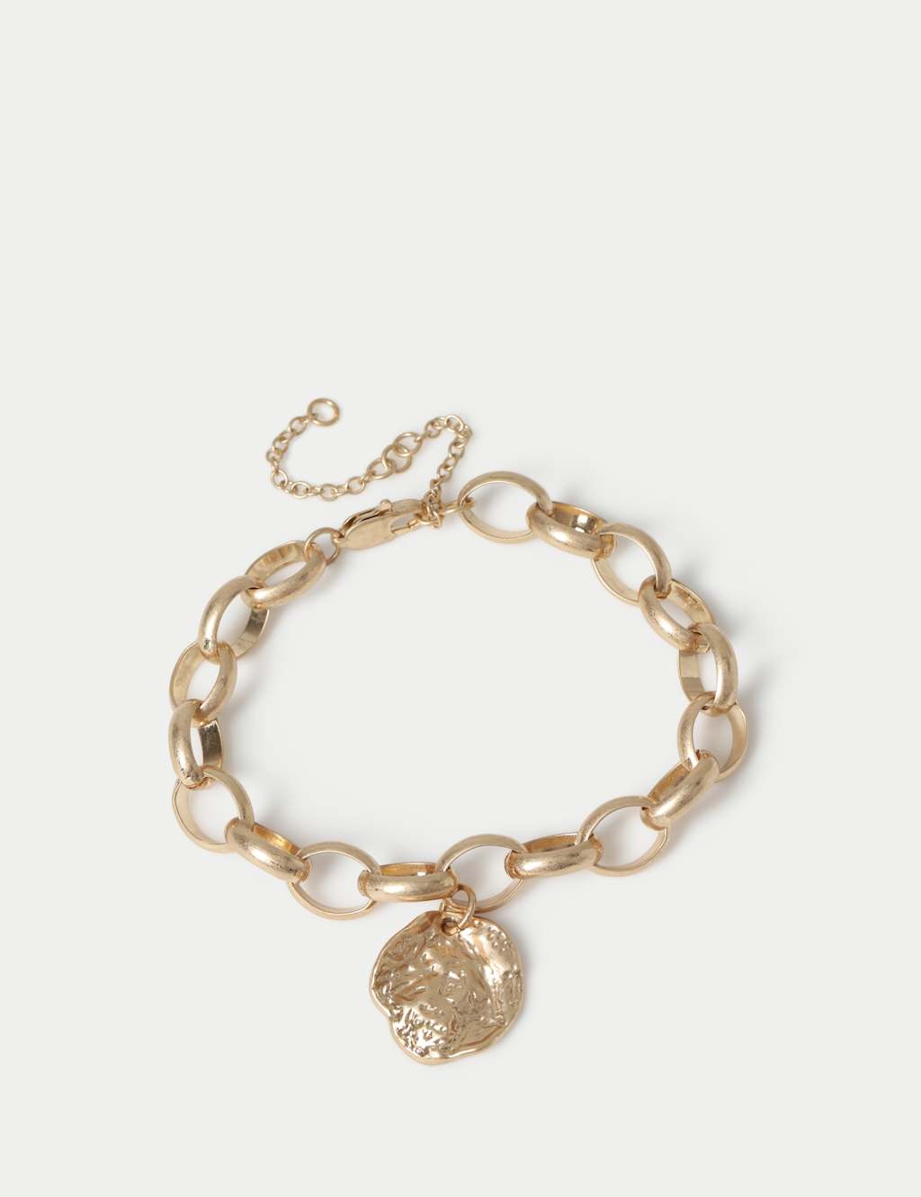 Per Una Women's Brushed Coin Bracelet - Gold