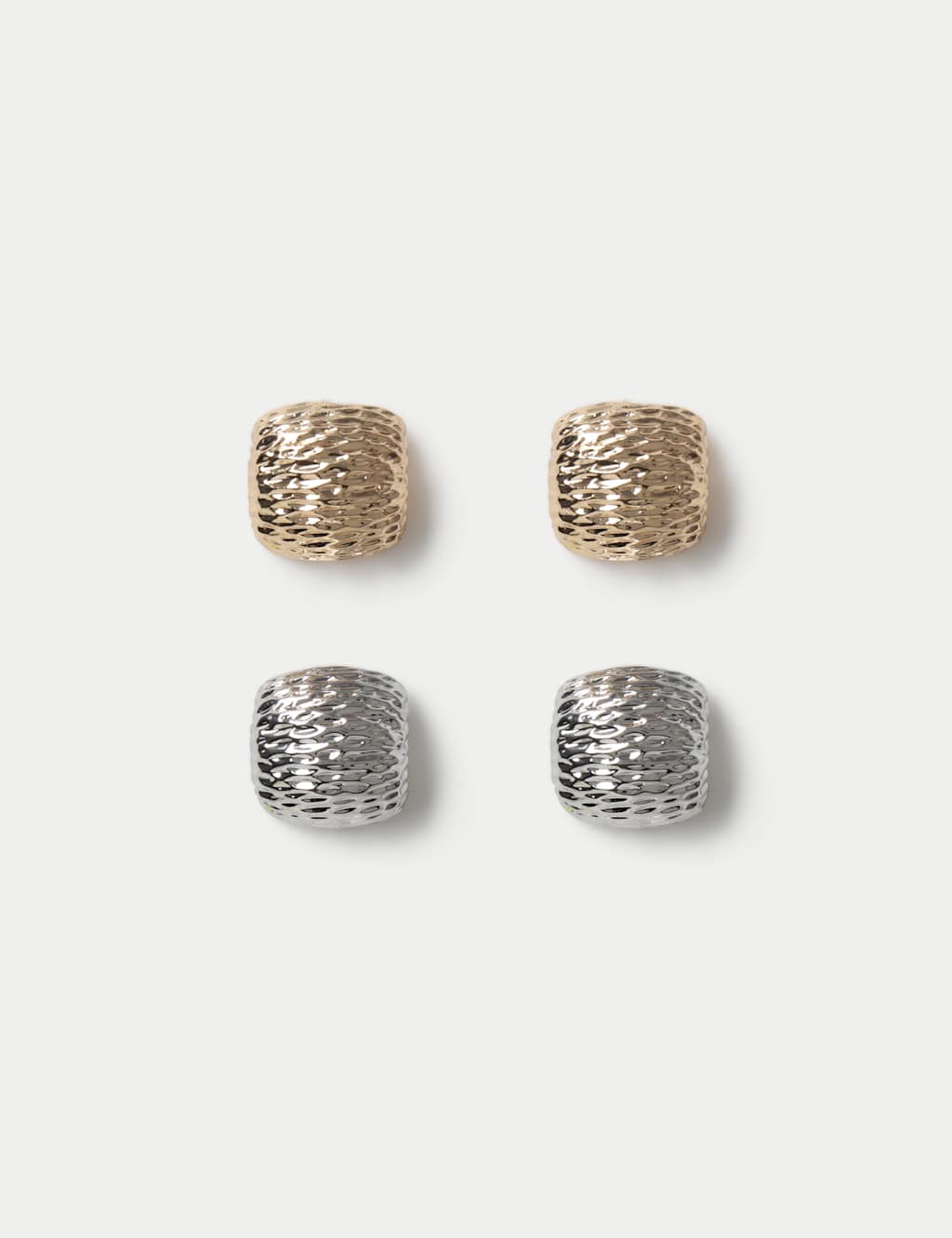 Per Una Women's 2 Pack Stud Earrings - Gold Mix