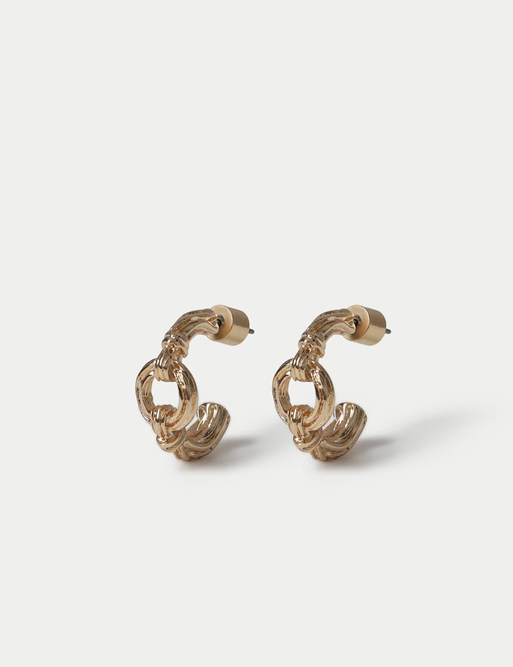 Per Una Women's Link Hoop Earring - Gold