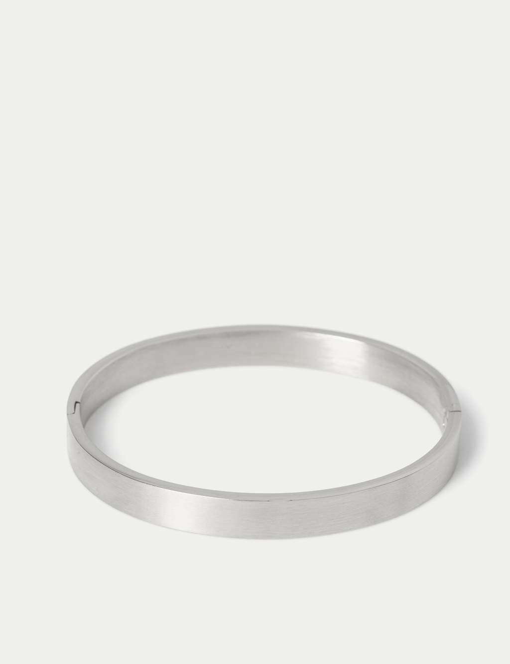 Autograph Men's Auto Stainless Bangle - Silver