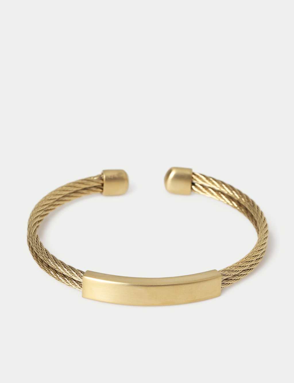 Autograph Men's Auto Stainless Mesh Cuff - Gold
