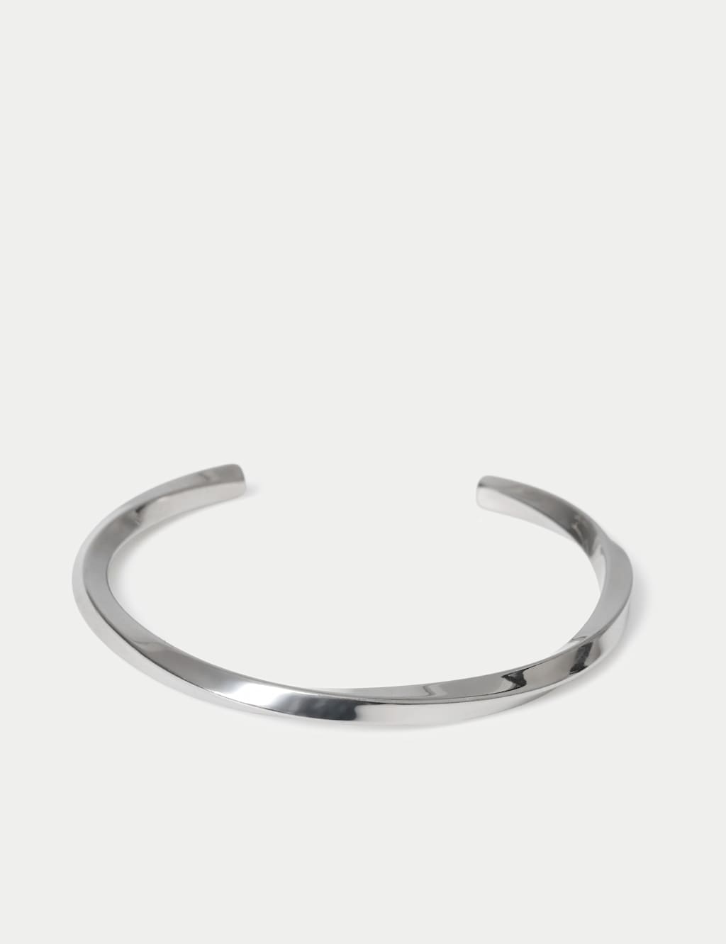 Autograph Men's Auto Clean Cuff Bracelet - Silver