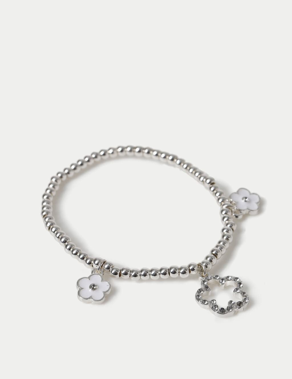 M&S Flower Wristwear Gift Box Silver