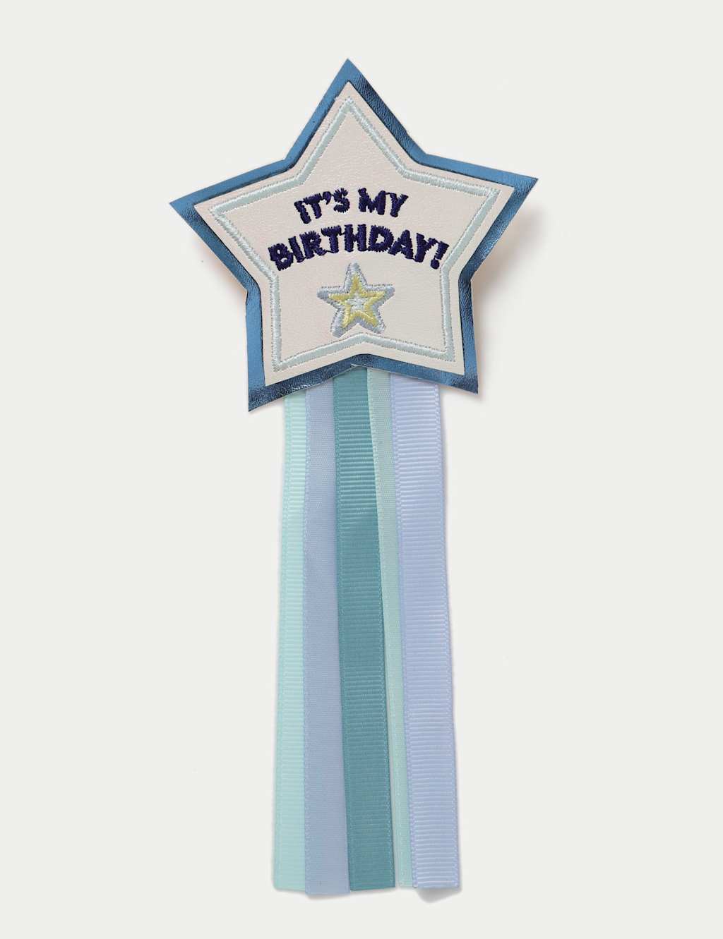 M&S Girls Birthday Star Badge - Multi