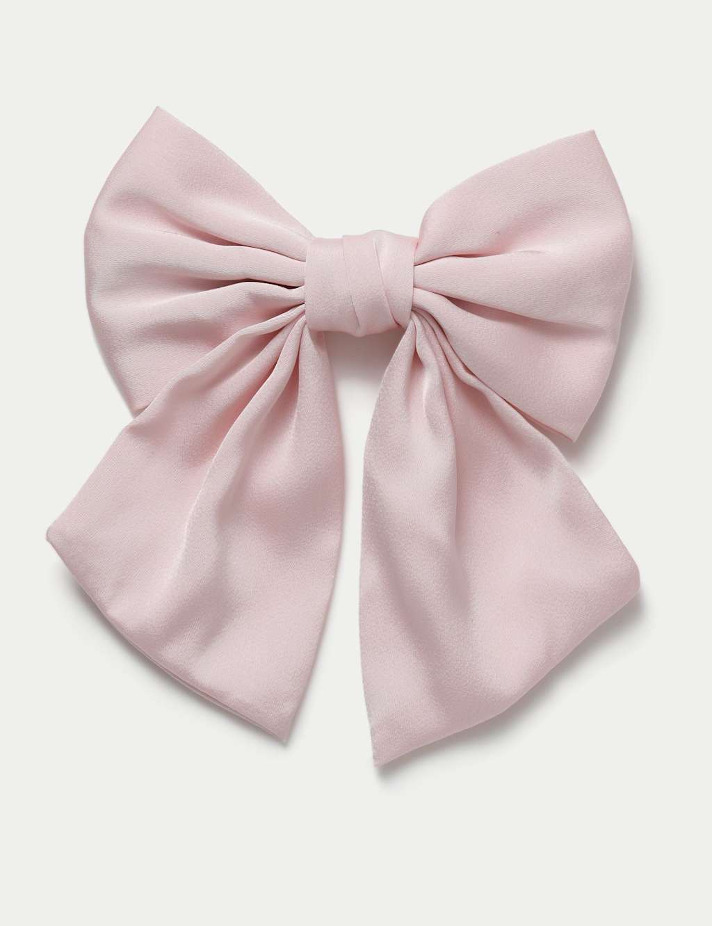 M&S Girls Occasion Satin Bow - Pink