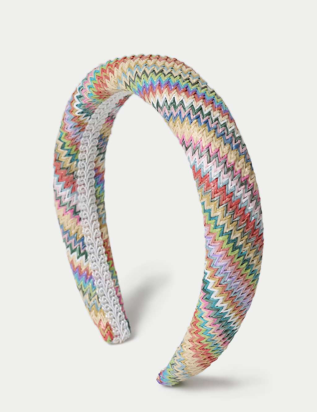 M&S Girls Multicoloured Raffia Aliceband