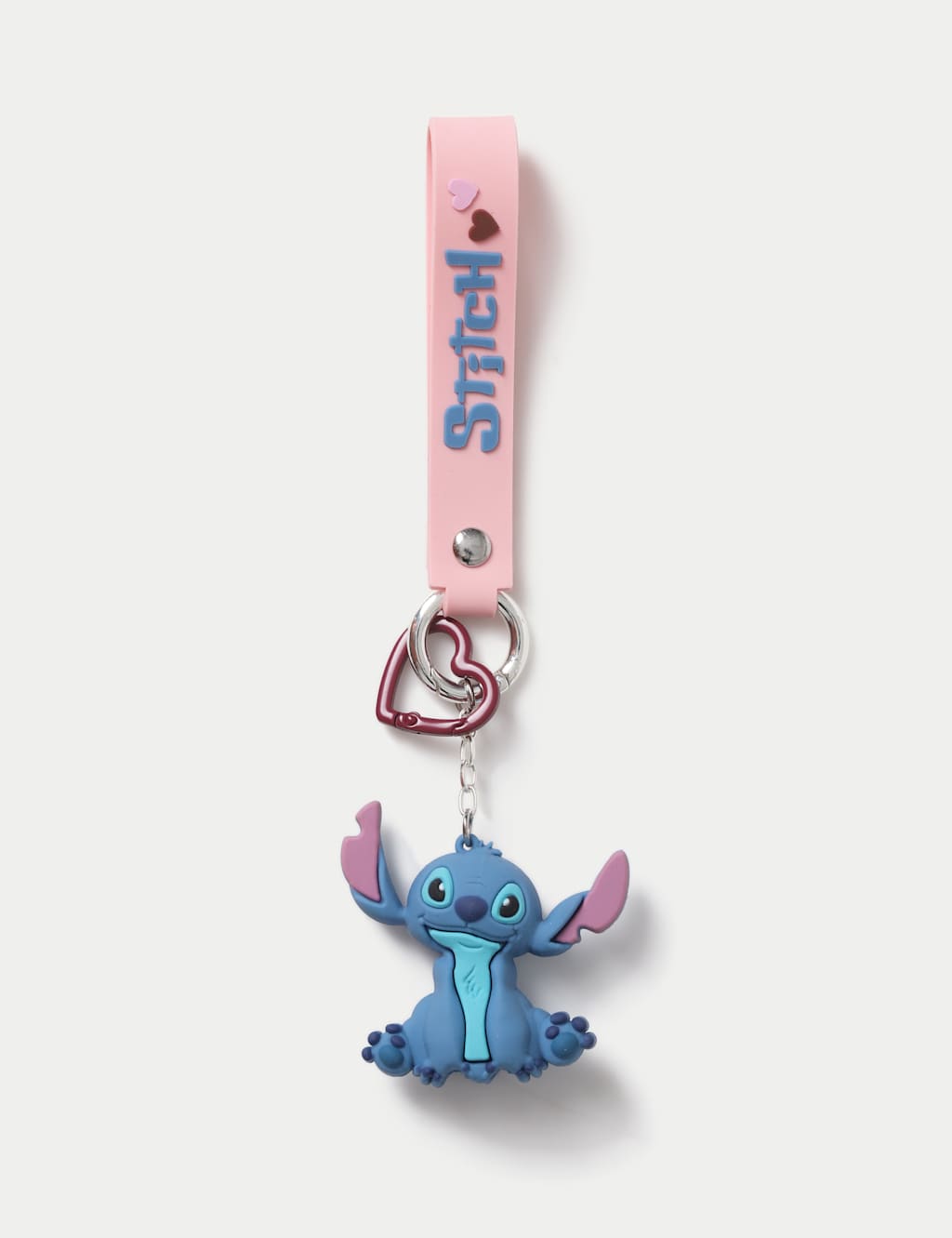 M&S Lilo and Stitch Keyring Blue