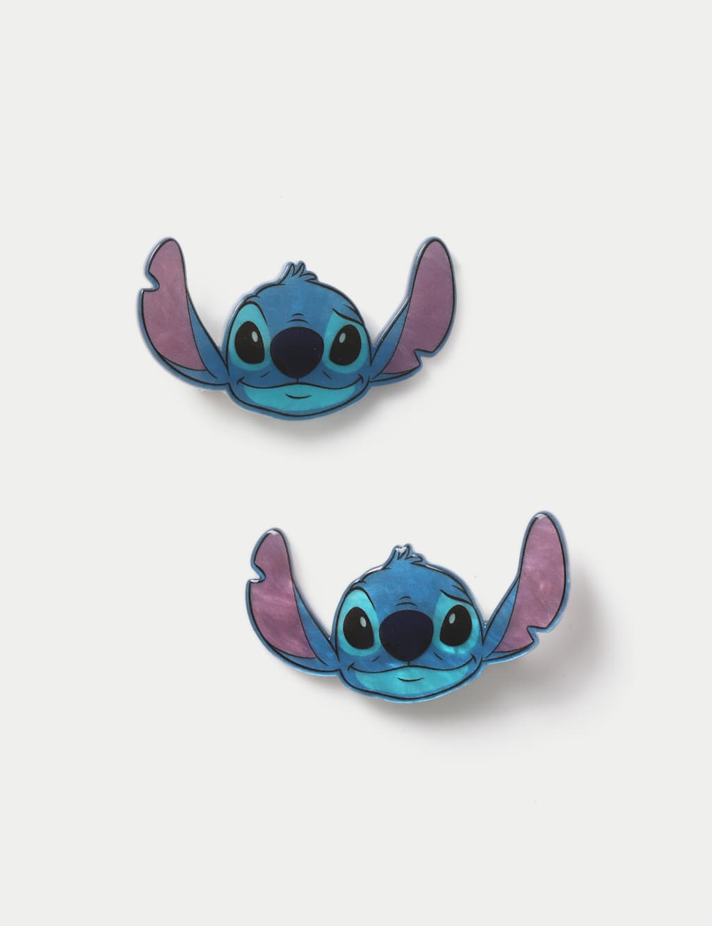 M&S Lilo and Stitch Hair Clips Blue
