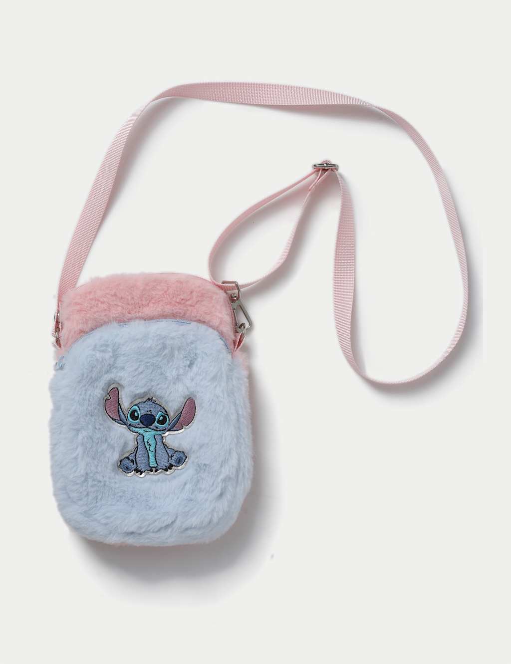 M&S Lilo and Stitch Cross Body Phone Bag Blue