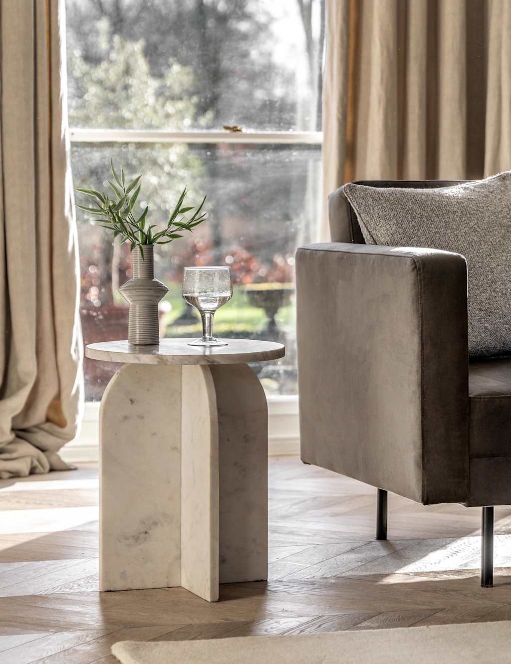 Amalfi Round Side Table