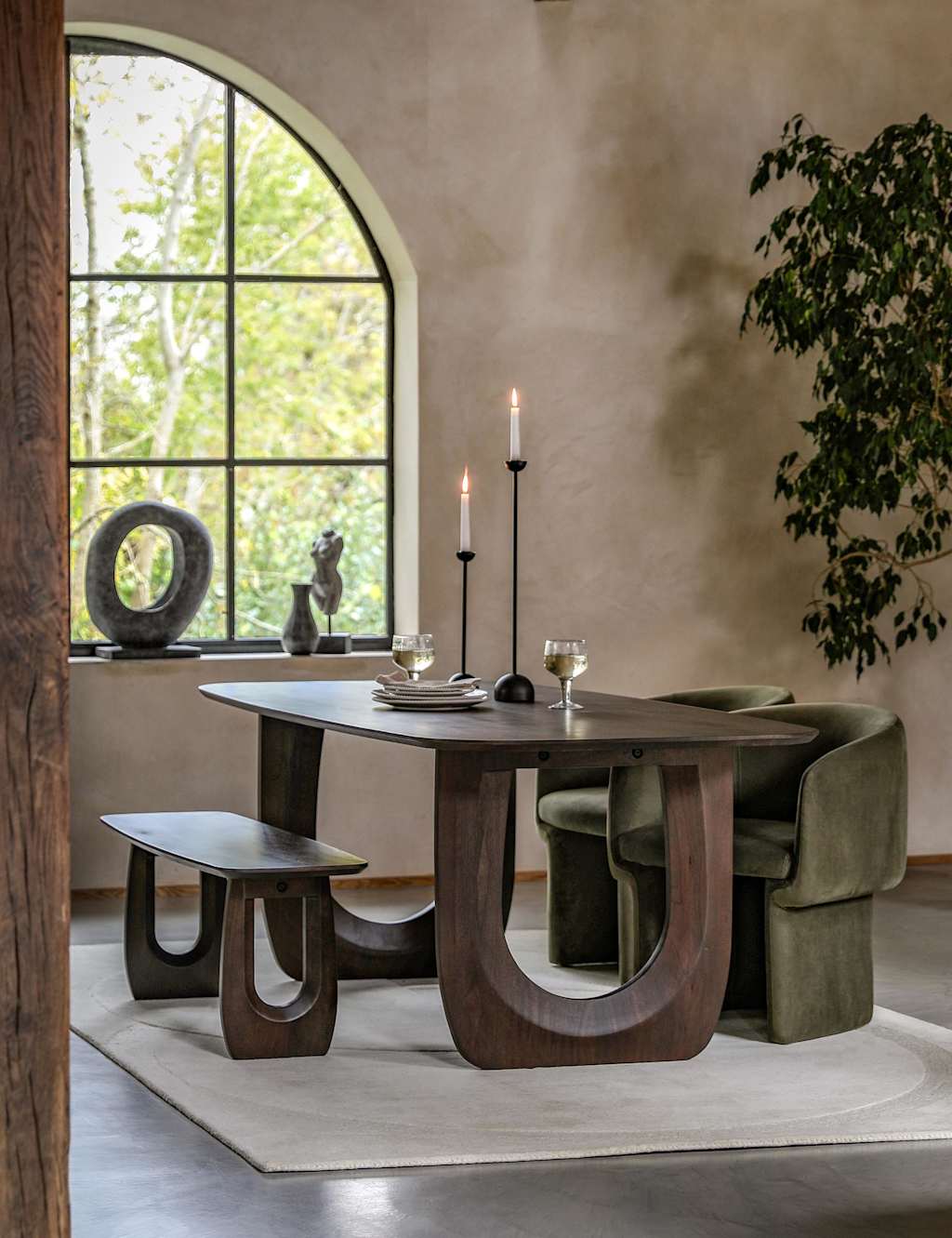 Arc Rectangle Dining Table