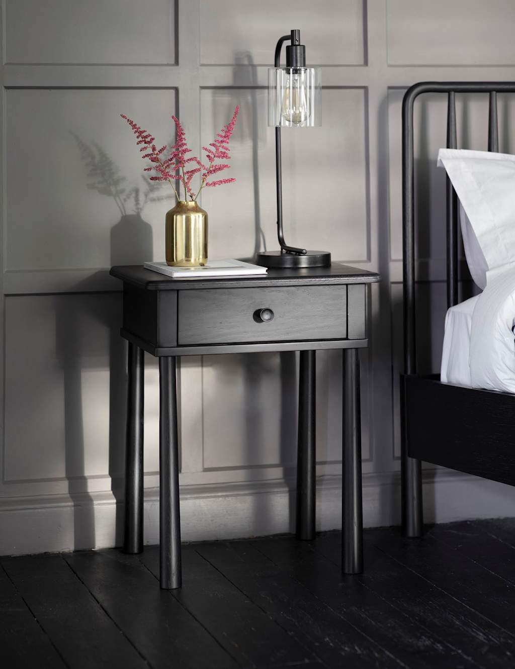 Wycombe 1 Drawer Bedside Table