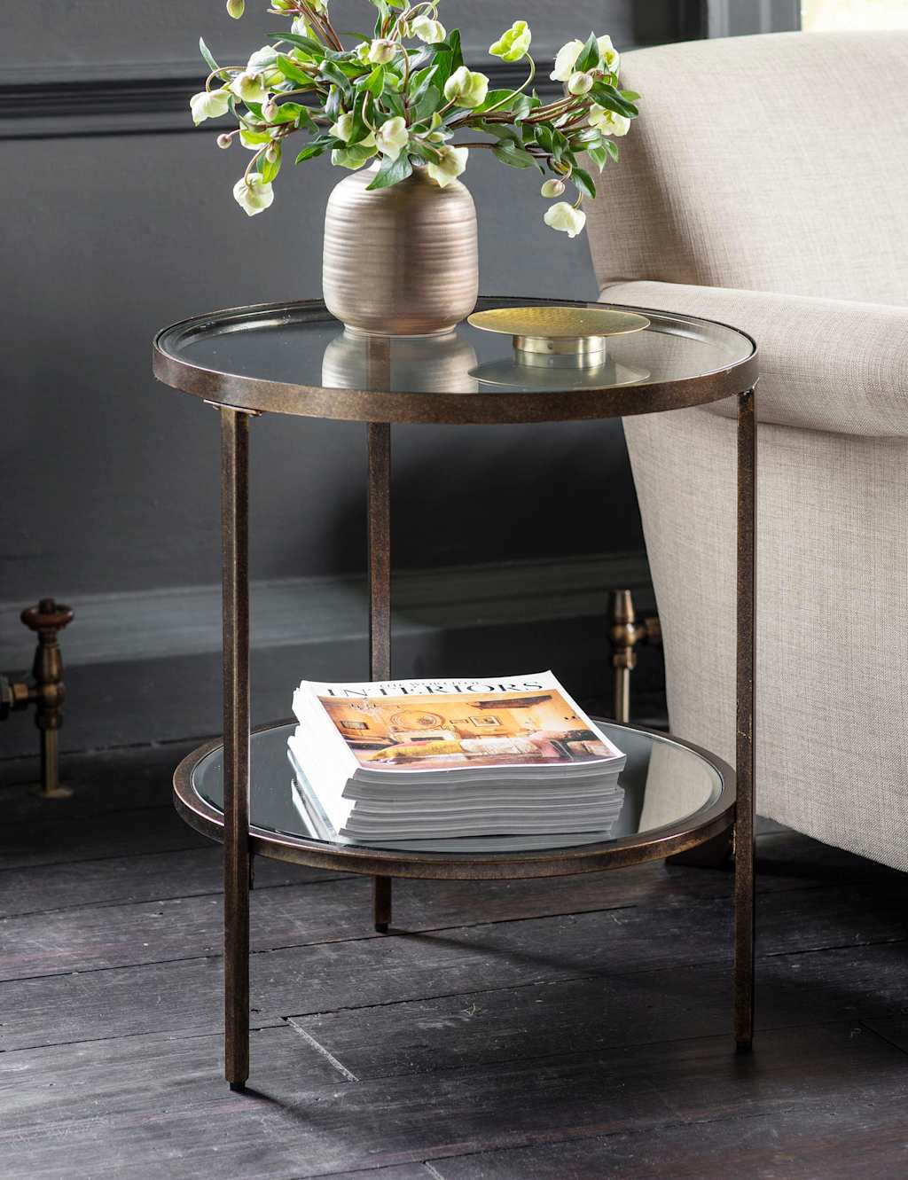 Hudson Round Side Table