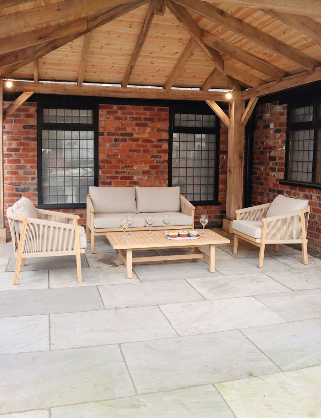 Roma 4 Seater Lounge Set