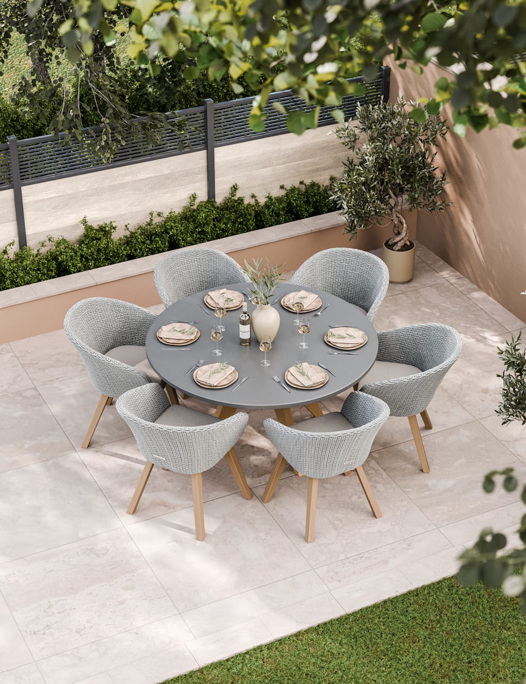 Luna 6 Seater Dining Set