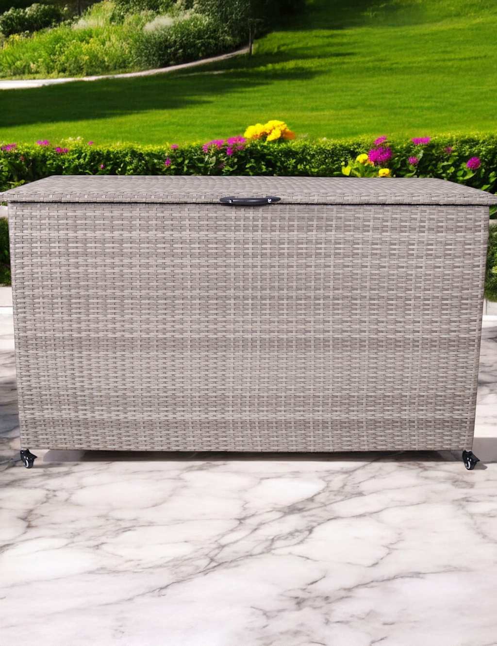 Rattan Outdoor Cushion Storage Box 645L